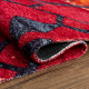Kusový koberec Arte 4017 red/black