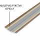 Prechodová lišta STANDARD 40 - Orech Prisca
