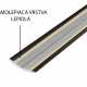 Prechodová lišta STANDARD 40 - Wenge Laurentii