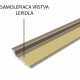 Ukončovací profil samolepící - Šampaň 32x6 mm