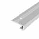 Ukončovací profil vrtaný - Stříbrný 30x10 mm