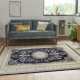 Kusový koberec Nouristan Naveh 104371 Dark blue