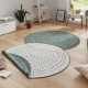 Kusový koberec Northrugs Twin 103111 Green Cream
