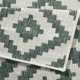 Kusový koberec Northrugs Twin 103131 Green Cream