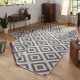 Kusový koberec Northrugs Twin 103132 Gray Cream