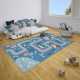 Dětský kusový koberec Hanse Home Adventures 104536 Sky blue