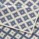 Kusový běhoun Northrugs Twin 103128 Blue Cream