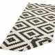 Kusový běhoun Northrugs Twin 103129 Black Cream
