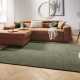 Kusový běhoun Mint Rugs Cloud 103931 Moss green