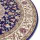 Kusový koberec Nouristan Herat 105279 Zuhr Blue Cream kruh