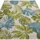 Kusový koberec Hanse Home Flair 105617 Tropical Leaves Turqoise