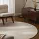 Kruhový kusový koberec Hanse Home Eleni 106220 Natural White
