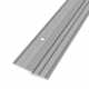 Ukončovací profil vrtaný - Stříbrný 38x5 mm