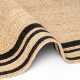 Kusový koberec Hanse Home Jutta 106302 Natural Gold Black