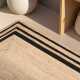 Kusový koberec Hanse Home Jutta 106302 Natural Gold Black