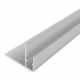 Schodový profil vrtaný pro LED osvětlení - Stříbrný Matný 60x45 mm