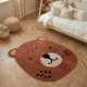 Dětský kusový koberec Hanse Home Snuggle 106455 Brown Multicolor