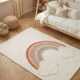 Dětský kusový koberec Hanse Home Snuggle 106451 Cream Multicolor