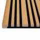 Akustický panel s dýhou - NATURAL POPLAR
