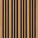 Akustický panel s dýhou - NATURAL POPLAR
