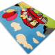 Dětský kusový koberec Baby 1020A