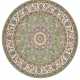 Kusový koberec Nouristan Herat 105283 Zuhr Sage green kruh