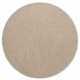 Kruhový kusový koberec Hanse Home Eleni 106219 Taupe