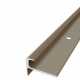 Schodový profil vrtaný - Stříbrný Matný 30x17 mm