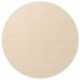 Kruhový kusový koberec Elle Decoration Puristic 106320 Beige