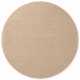Kruhový kusový koberec Elle Decoration Puristic 106320 Beige