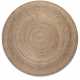 Kruhový kusový koberec Hanse Home Jute Braided 106321 White