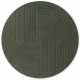 Kruhový kusový koberec Vikosa Arcura 106271 Dark Green