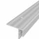 Schodový profil vrtaný pro LED osvětlení - Stříbrný Matný 60x45 mm