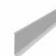 Soklový profil samolepící - Stříbrný Matný 40x12 mm