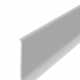 Soklový profil samolepící - Stříbrný Matný 40x12 mm