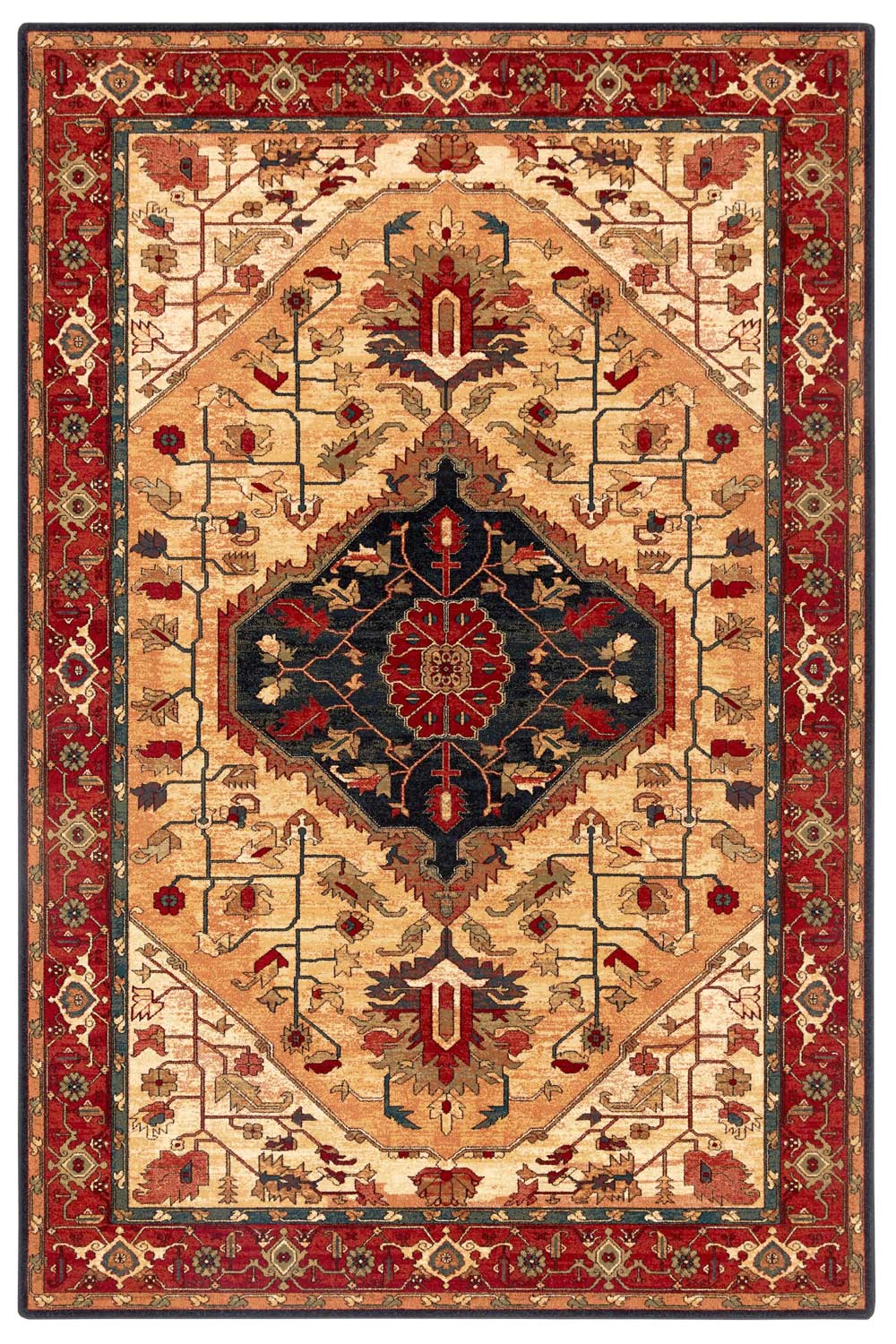 Kusový koberec POLONIA Serapi Jasny Rubin 2346AC2