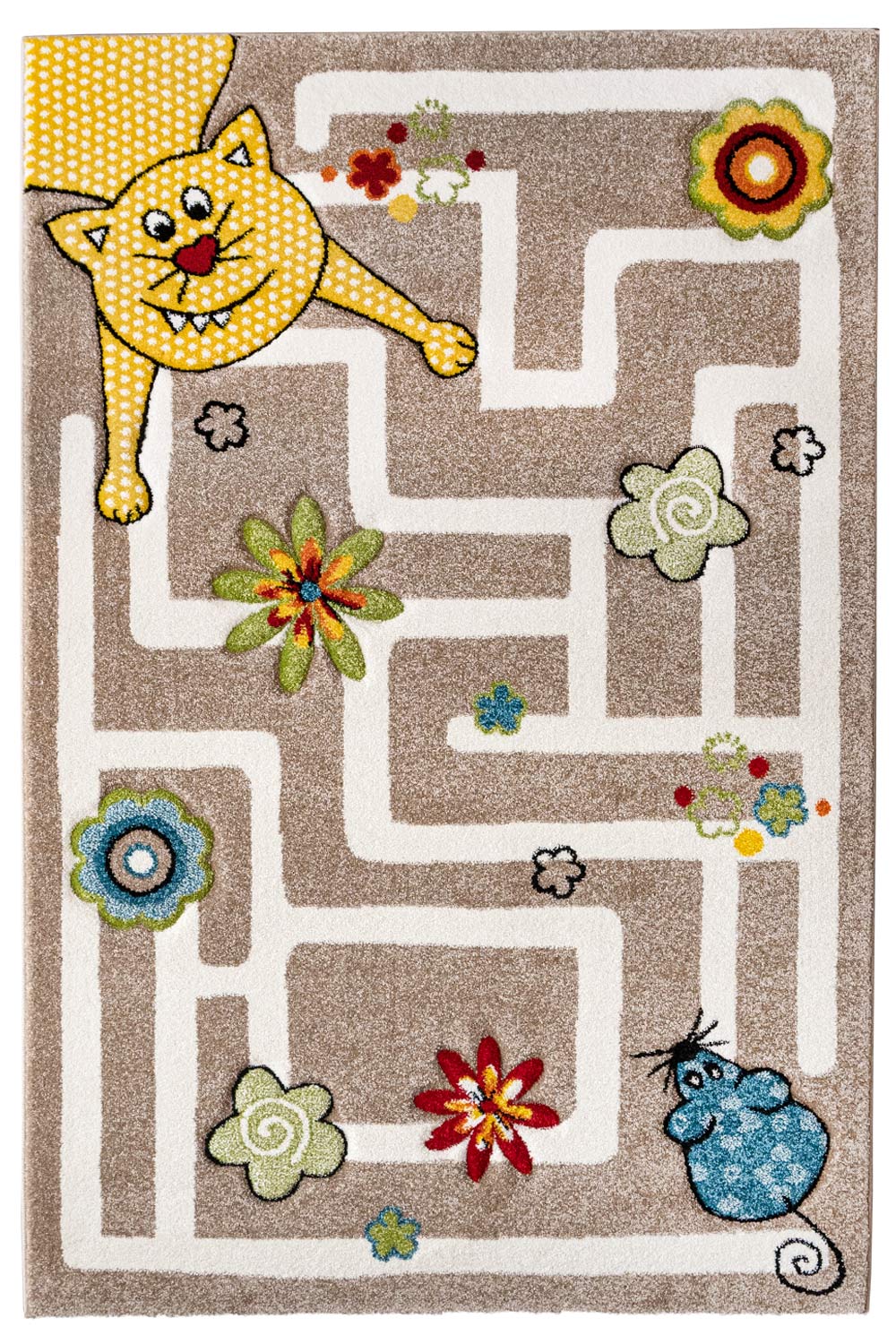 Dětský kusový koberec Smart Kids 22303 beige