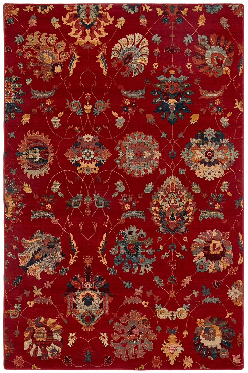 Kusový koberec SUPERIOR Latica Rubin 2470 cC4 135x200 cm