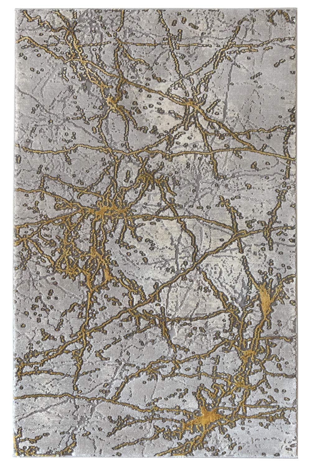 Kusový koberec ELITE 4355 grey/gold 80x150 cm
