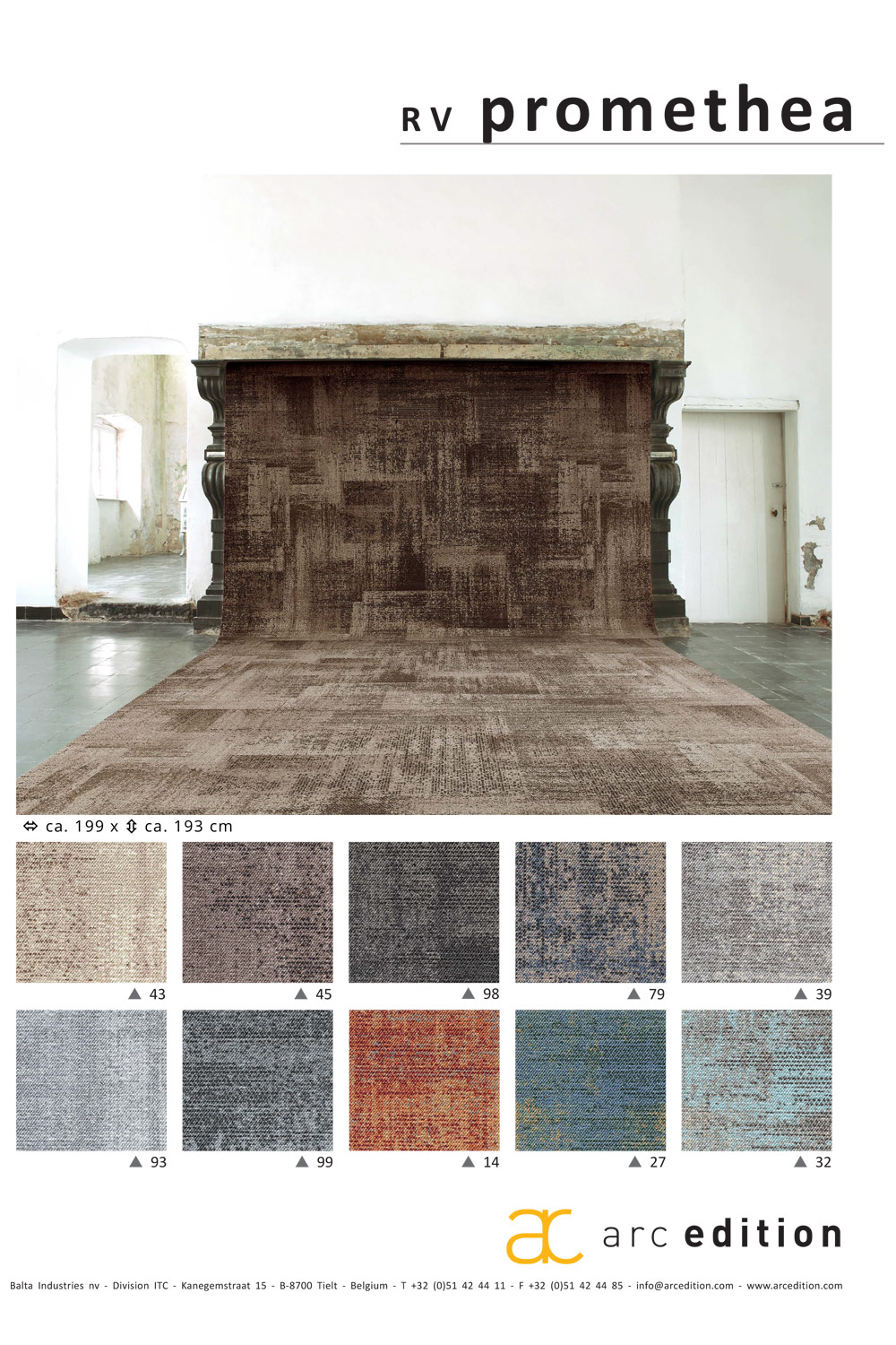 Metrážový koberec Art Fusion