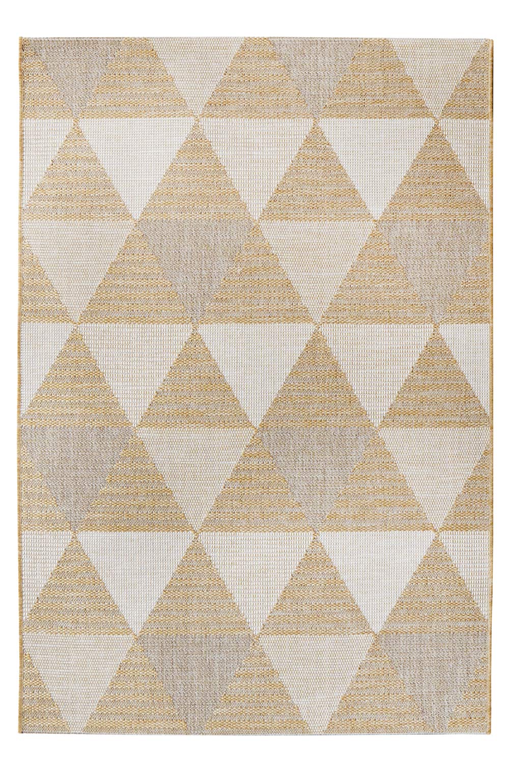 Kusový koberec Flat 21132 Ivory Silver/Gold 80x150 cm