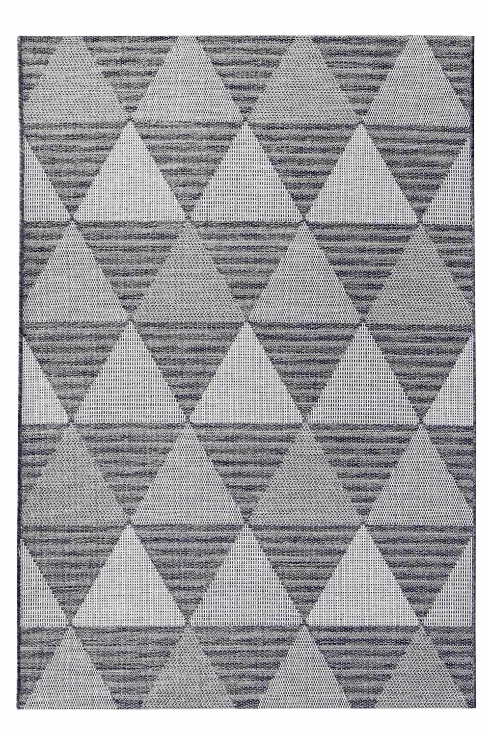 Kusový koberec Flat 21132 Ivory Silver/Grey 60x110 cm