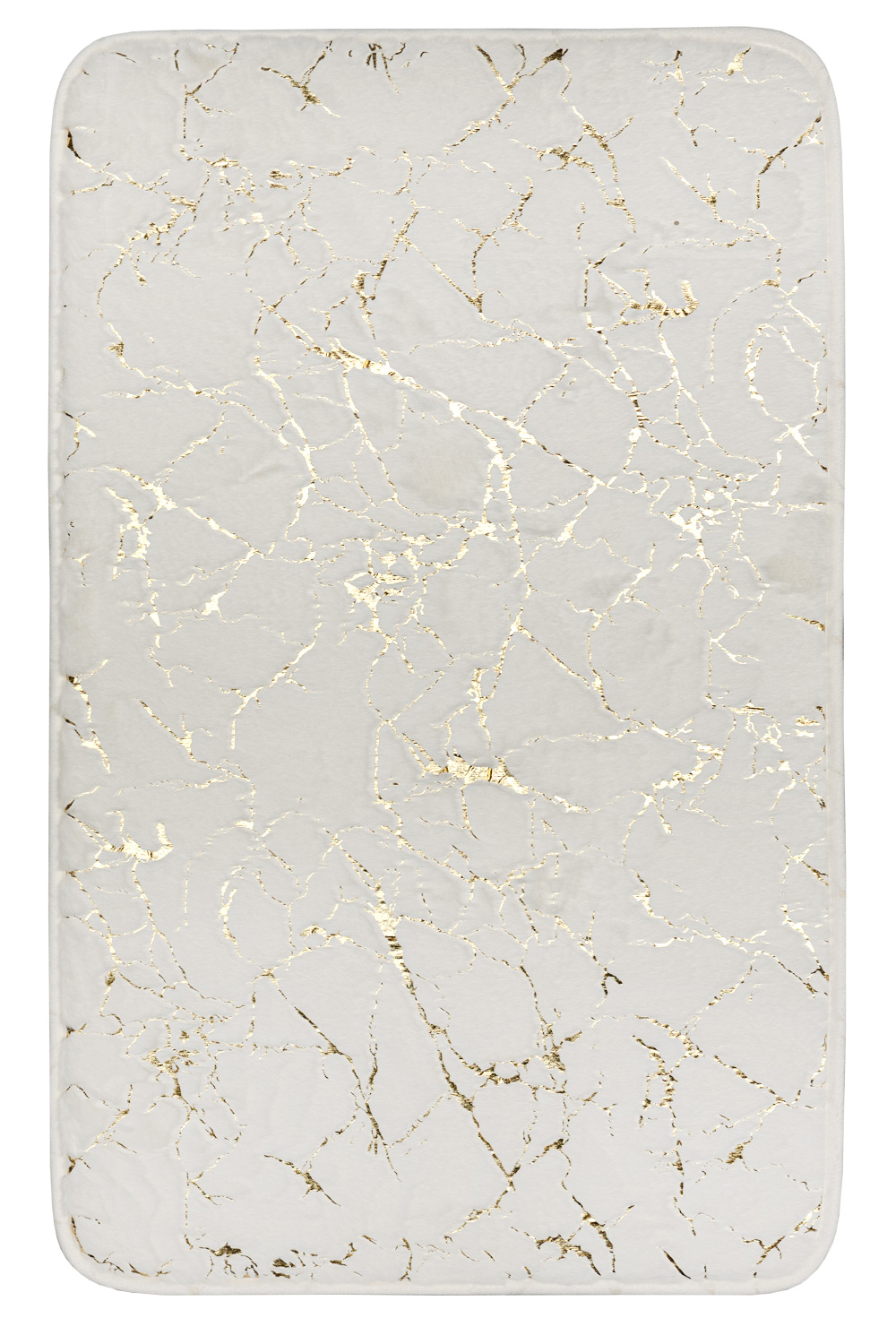 Koupelnová předložka RABBIT SHINE zlatá 50x80 cm