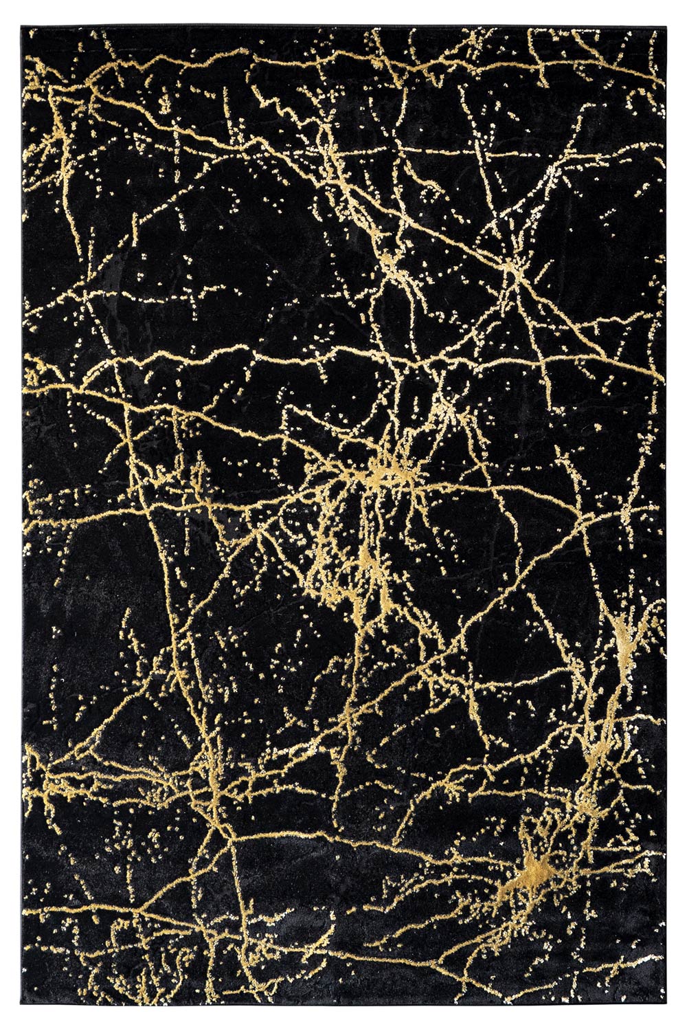 Kusový koberec ELITE 4355 black/gold 120x180 cm