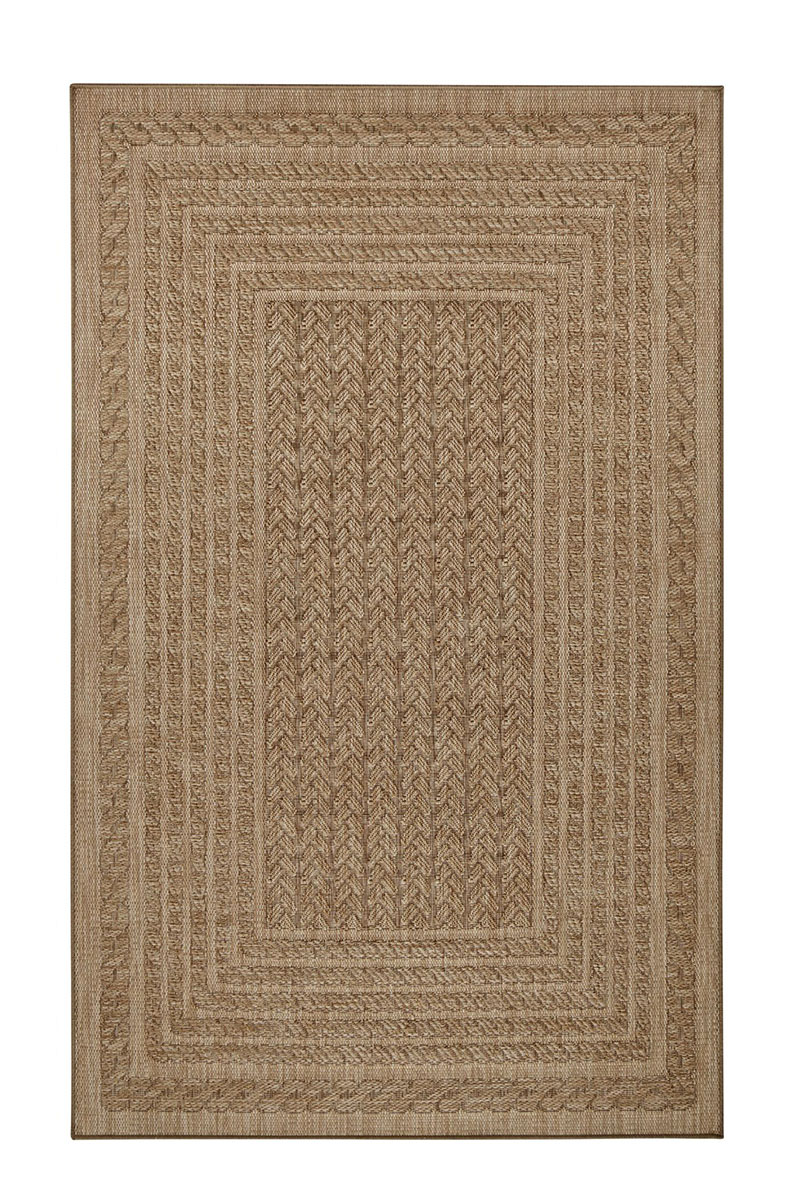 Kusový koberec Northrugs Forest 103992 Beige Brown 200x290 cm