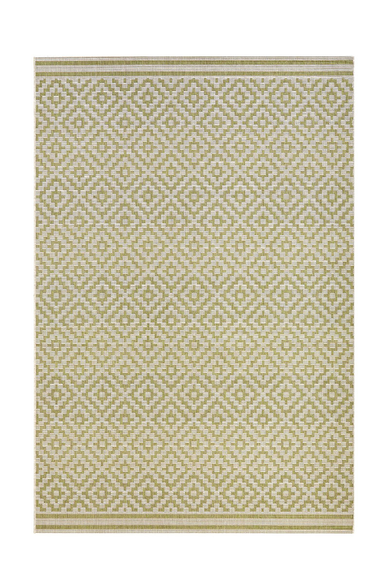 Kusový koberec Northrugs Meadow 102465 Green Cream 200x290 cm