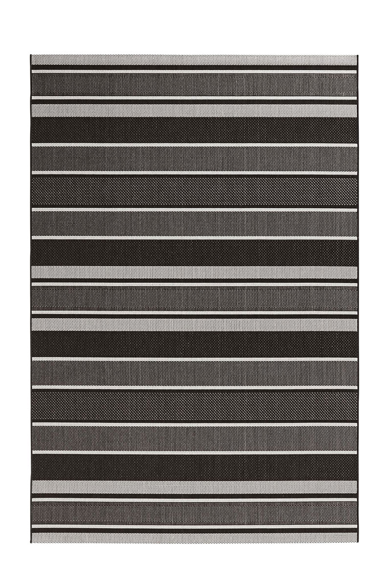 Kusový koberec Northrugs Meadow 102734 Black 80x150 cm