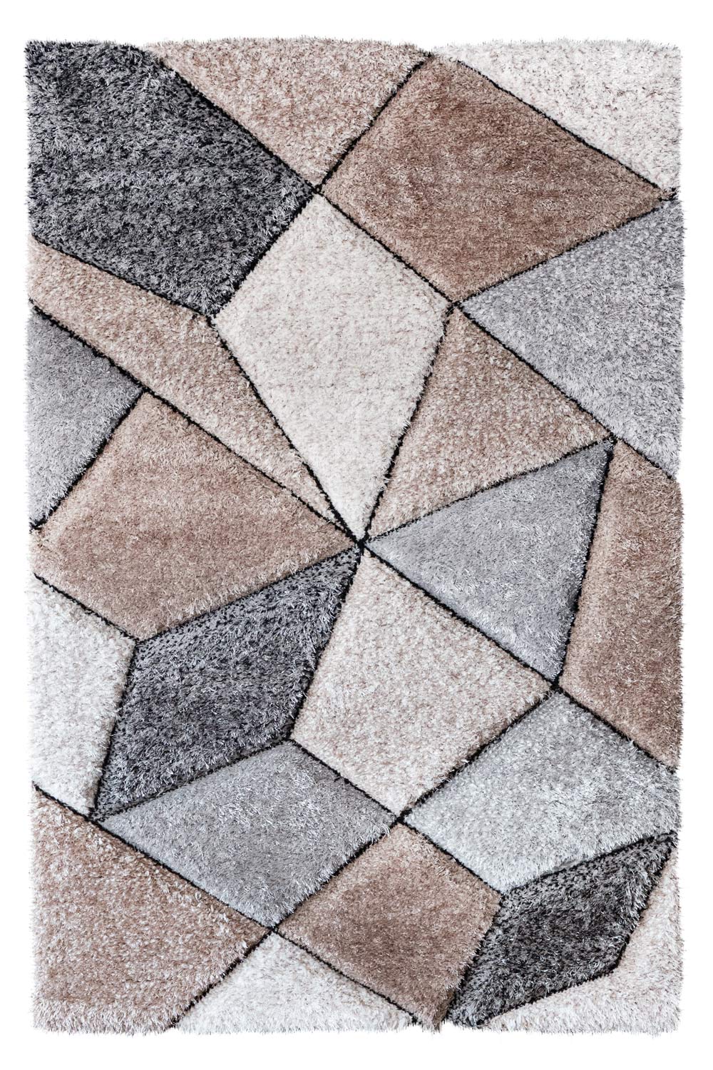 Kusový koberec CALIFORNIA P646 vizon/grey 80x150 cm