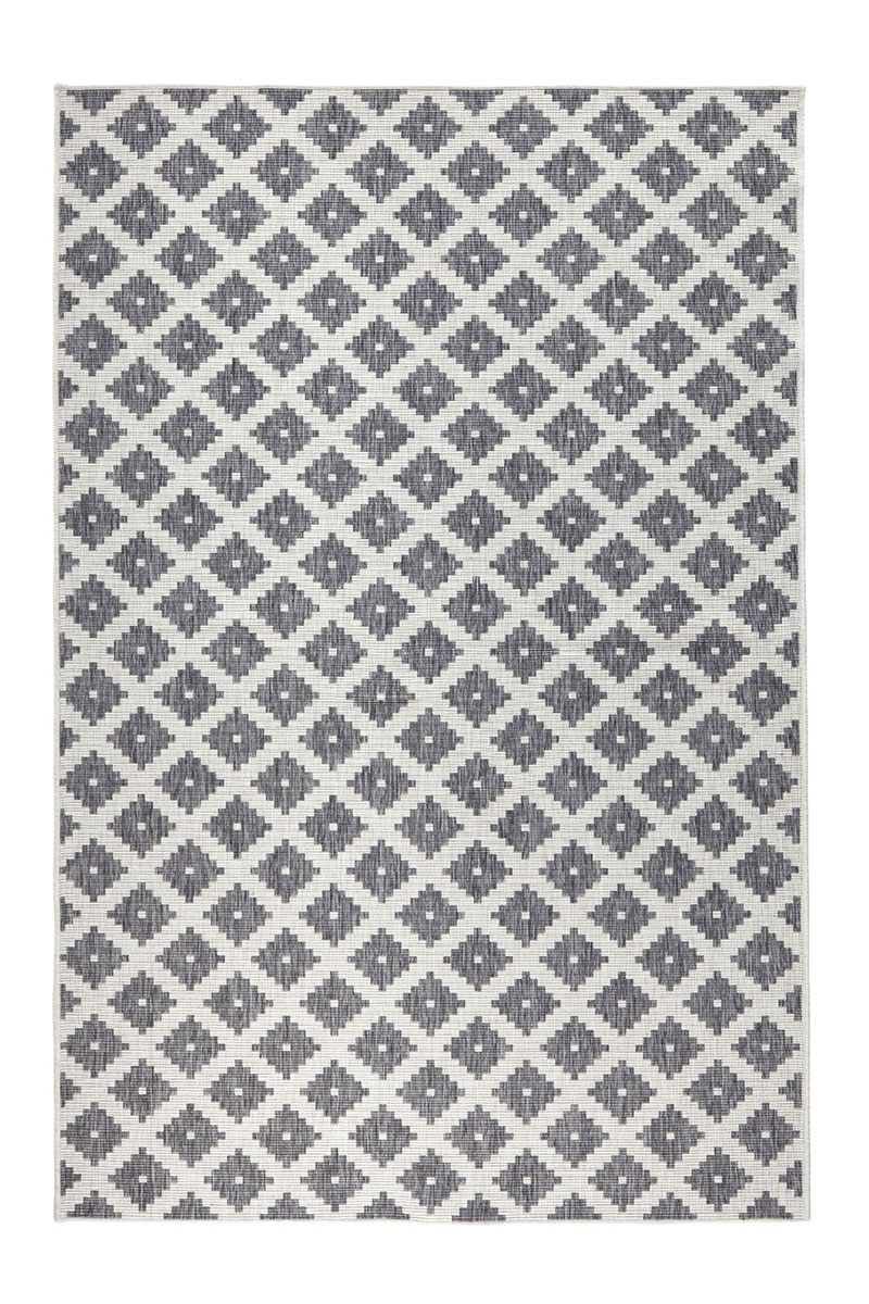 Kusový koberec Northrugs Twin 103126 Grey Cream 80x150 cm