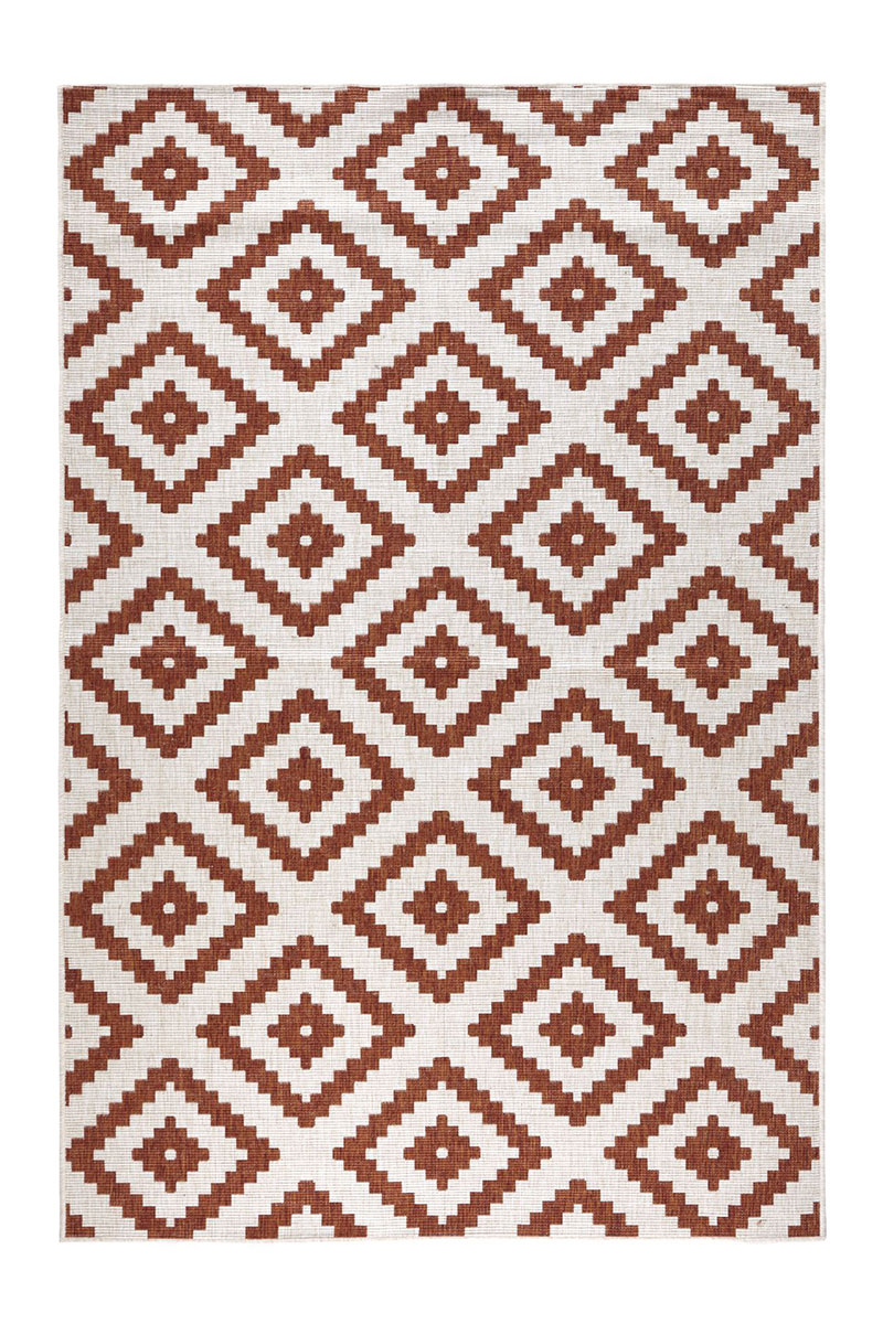 Kusový koberec Northrugs Twin 103130 Terra Cream 80x150 cm